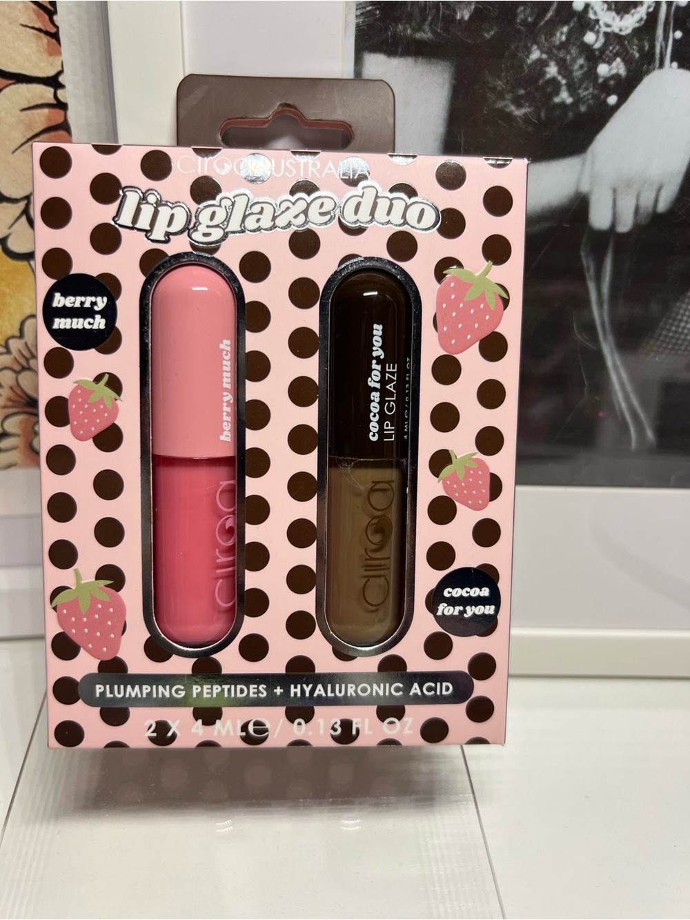 NIB CIROA Lip Glaze Duo